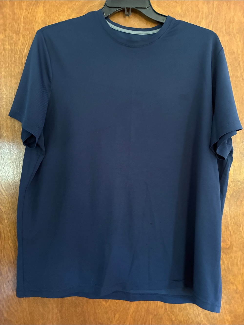 Pacific Trail Navy Blue Short Sleeve Crew Neck Tee Size Large